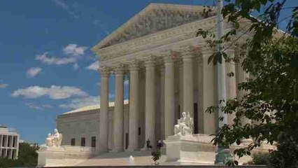 Imágenes del Supremo de EE.UU. tras la decisión de permitir parte del veto de Trump