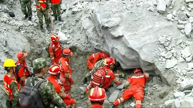 China: Rescue efforts called off in China after new landslides