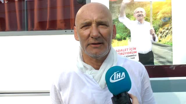 Kartal Belediye Başkanı Öz'den 'Adalet Yürüyüşü'ne Destek