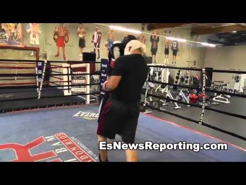 Brandon Rios 140 Sparring A Light Heavyweight 175 EsNews Boxing