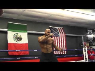 Gerald "El Gallo Negro" Washington Training