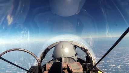 T-38 Talon Jet Trainer Cockpit and Aerial Footage