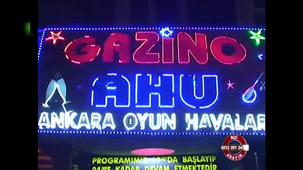 Nurseli İdiz Ahu Gazinosu Reklamı