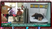 En Bonao temen una desgracia por deteriorada estructura física del hospital-Ahora Mas Noticias-Video
