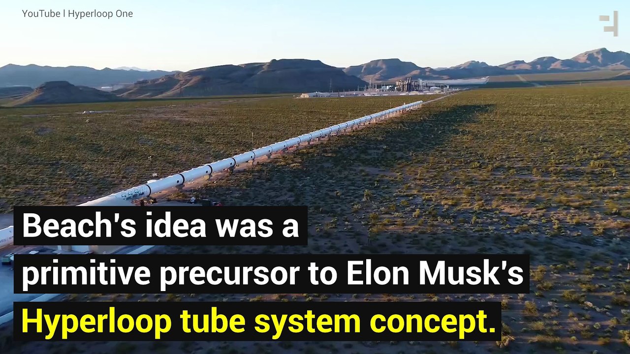 A Primitive Hyperloop: New York City’s First Subway