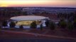 Drone Videos Show Steve Jobs Theater At New Apple Campus
