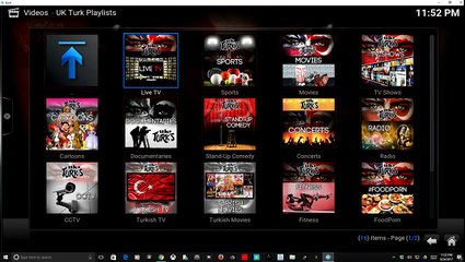 INSTALL THE OFFICIAL UK TURK PLAY LIST ON KODI