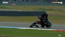 Moto2 Rider Somehow Survives Horrific Crash