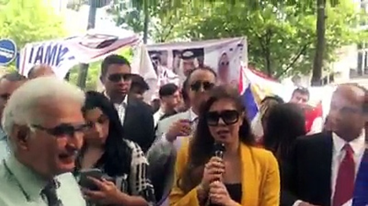 مظاهرات شعبية في فرنسا اعتراضا على زيارة تميم