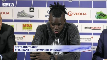 Bertrand Traoré : "J’avais vraiment envie de venir à Lyon"