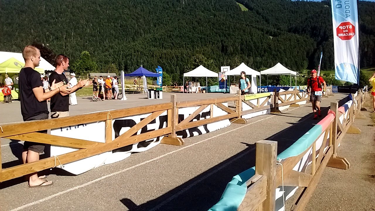 Arrivee du Kéké au Grand Duc de Chartreuse 2017