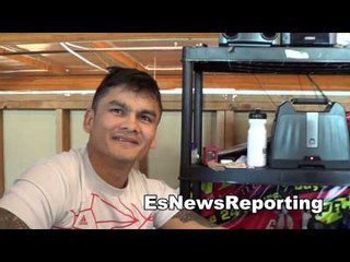 floyd mayweather vs marcos maidana marcos in great spirits in camp EsNews Boxing