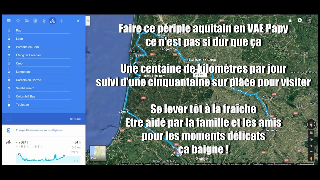 2015 06 Périple aquitain en vélo