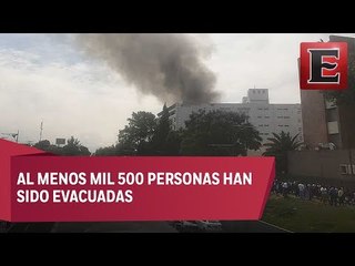 incendio en bodega de vinos ubicada en Iztacalco