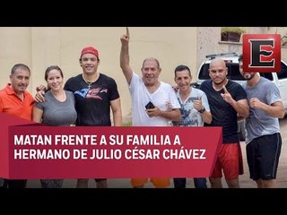 Matan a balazos a hermano de Julio César Chávez
