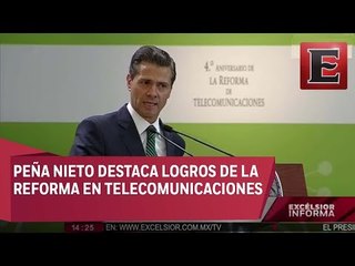 Cuarto Aniversario de la Reforma de Telecomunicaciones