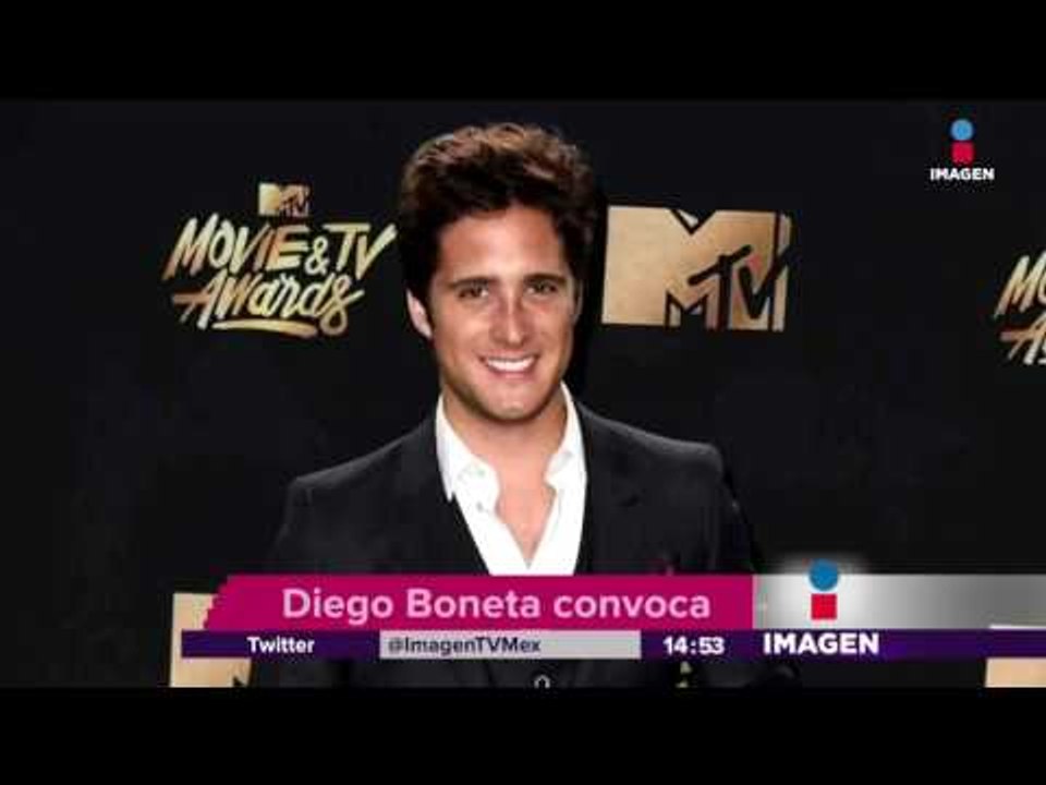 Diego Boneta convoca casting para Netflix | Imagen Noticias con Yuriria Sierra