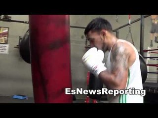 umar cheema working out in oxnard EsNews Boxing