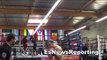 mexican russian gradovich working out with marco contreras in oxnard EsNews Boxing