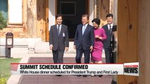 Cheong Wa Dae confirms President Moon's schedule for Wahsington trip