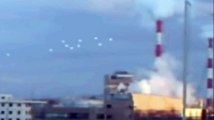 UFO ORBS OVER JAPANESE POWER PLANT