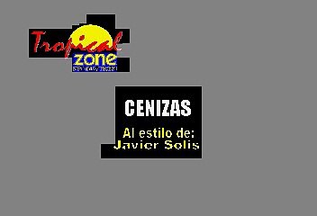 Cenizas - Javier Solis (Karaoke)