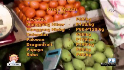 PRICE WATCH: Presyo ng mga prutas sa Commonwealth Market