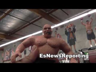 drinking rainforest plants brazilian tea out of a cow leg EsNews Boxing