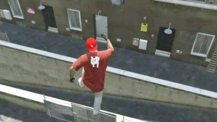 GTA 5 Franklin Parkours and Free Runnings Compilation