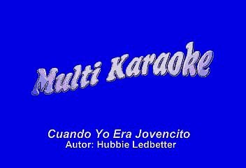Ramon Ayala - Cuando Yo Era Jovencito (Karaoke)