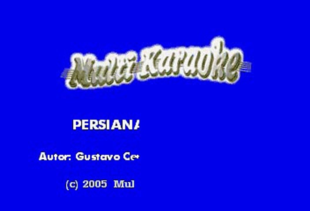 Soda Stereo - Persiana Americana (Karaoke)