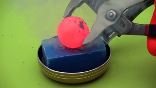 EXPERIMENT Glowing 1000 degree METAL BALL vs ICE