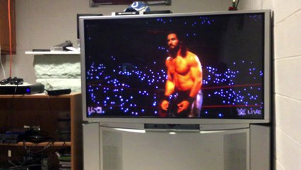 bray Wyatt try's to get into Seth Rollins head