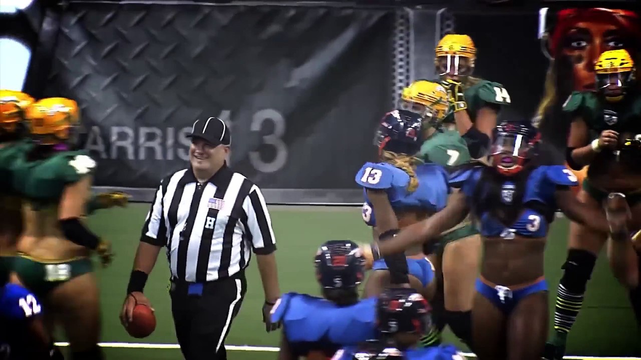 LFL (Lingerie Football) Big Hits, Fights, and Funny Moments