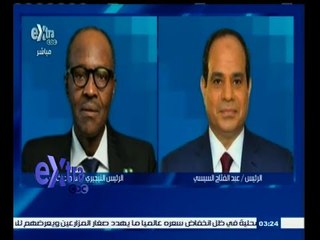 #غرفة_الأخبار | السيسي يهنئ الرئيس النيجيري محمد بخاري على نجاحة في الانتخابات الرئاسية