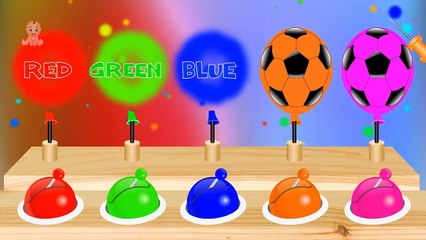 Download Video: Learn Colors for Children to Learn with Soccer Balls Balloons Popping - Kids Toddlers Colors Videos