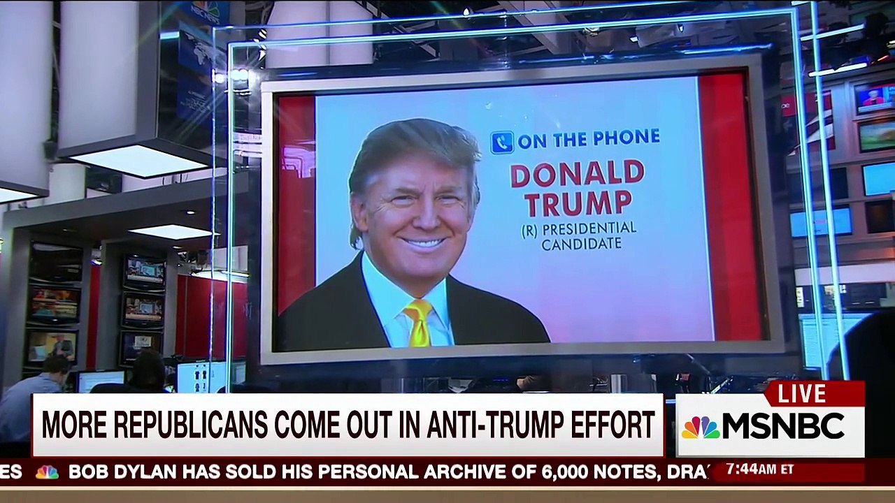 MSNBC: Joe Scarborough and Mika Brzezinski Interview Donald Trump - March 3, 2016