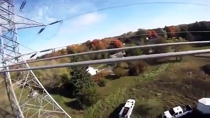 High Voltage Electricity - Playing with Power Lines