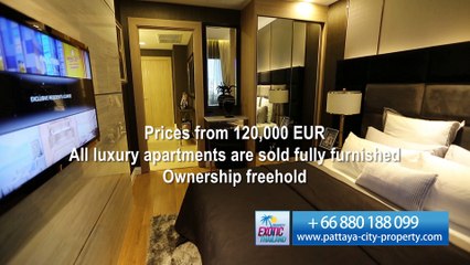 Seaview property in Pattaya. Turn-key guaranteed rental in Thailand