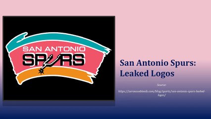 San Antonio Spurs Leaked Logos