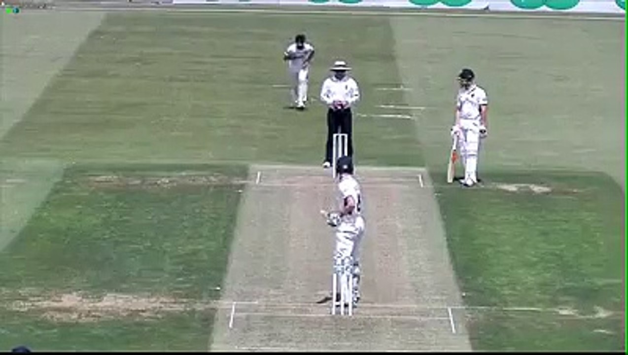 Muhammad Amir First Wicket In County Cricket