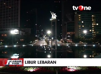 Hari Kedua Lebaran Jakarta Masih Sepi