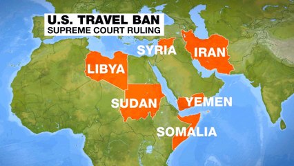 US Supreme Court agrees to hear Trump Muslim ban case later