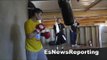 Marcos Maidana vs Floyd Mayweather Maidana and Alex Ariza Doing Work - EsNews