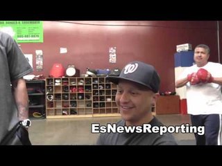 brandon rios wants lil nestor and james to sparr EsNews Boxing