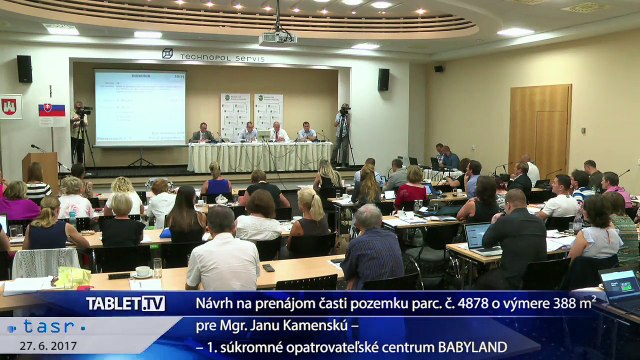 NAŽIVO od 9:00: Priamy prenos rokovania Miestneho zastupiteľstva mestskej časti Bratislava-Petržalka 2017-06-27 (11)