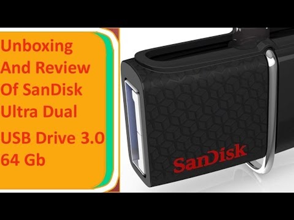 Best Pen Drive In  - SanDisk Ultra Dual USB Drive 3.0 64GB With OTG