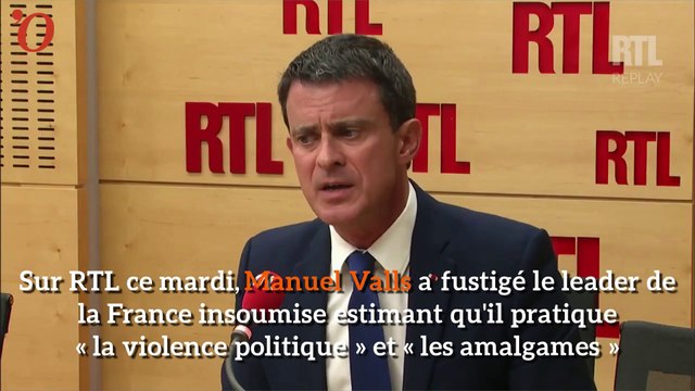 Manuel Valls règle ses comptes avec Jean-Luc Mélenchon