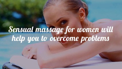 Sensual Massage for women in Sydney