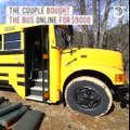 Couple Turns Old School Bus Into Home On Wheels To Travel Across North America  Bored Panda